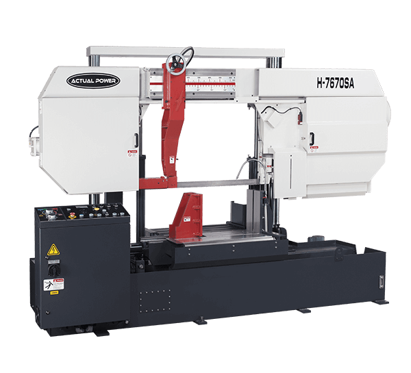 COLUMN TYPE SEMIAUTOMATIC BAND SAWS MACHINE